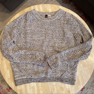 H&M marled knit sweater